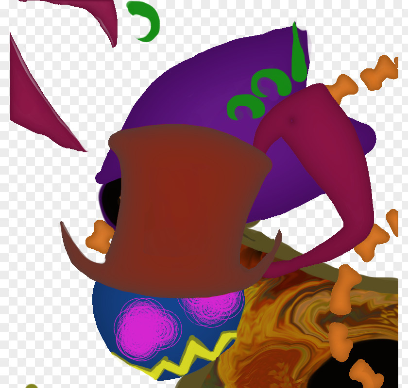 Illustration Clip Art Character Purple Headgear PNG