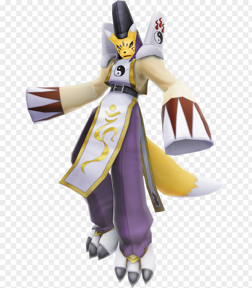 Nine Tailed Fox Digimon World: Next Order Masters Renamon World 2 PNG