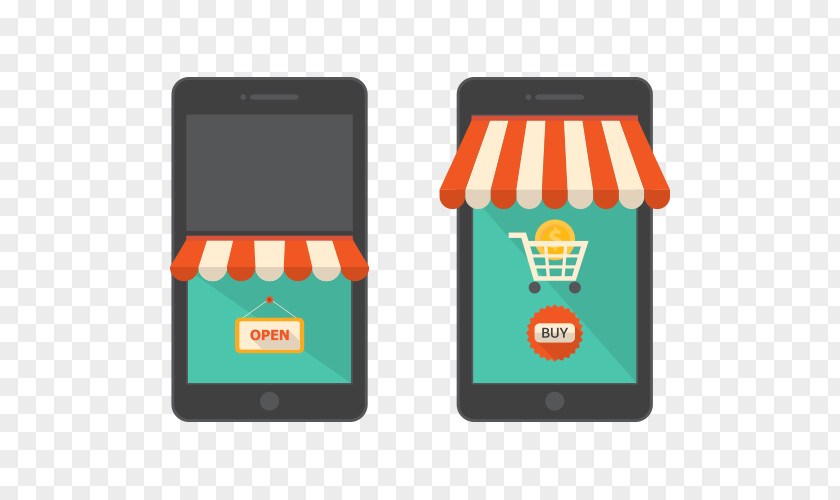 Phone Online Shopping Mobile Cart PNG