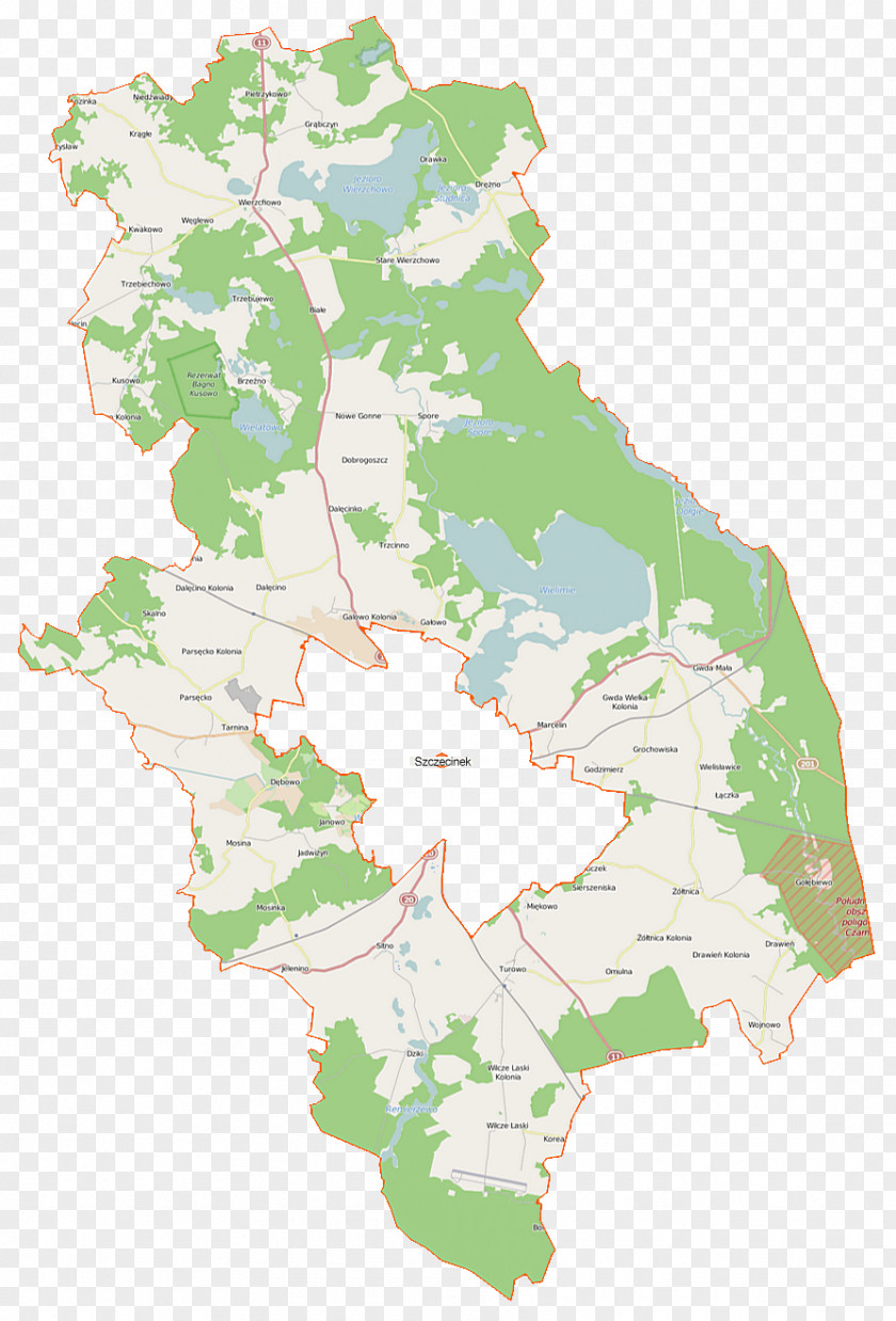Skotniki, Szczecinek County Spotkanie Krasnobrzeg, West Pomeranian Voivodeship Map PNG