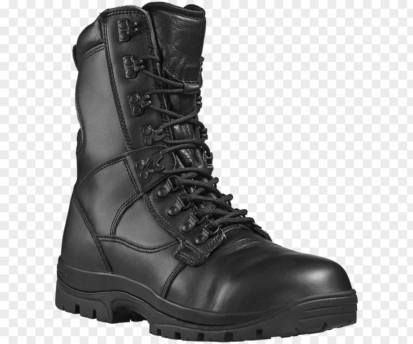 Boot Combat Shoe Leather Hi-Tec PNG
