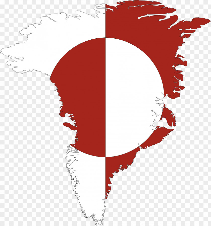 Country Flag Of Greenland Map National PNG