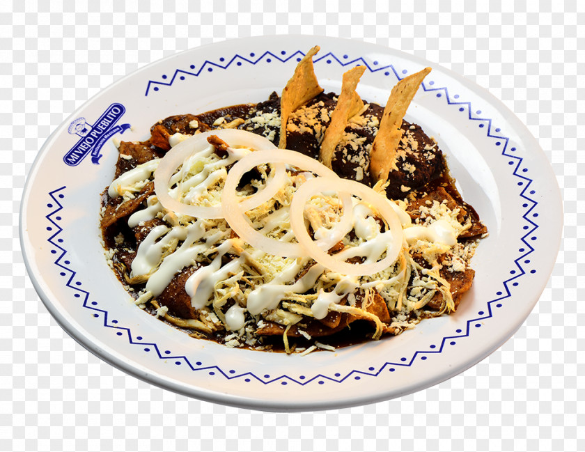 Egg Chinese Noodles Chilaquiles Mexican Cuisine Mole Sauce Refried Beans PNG