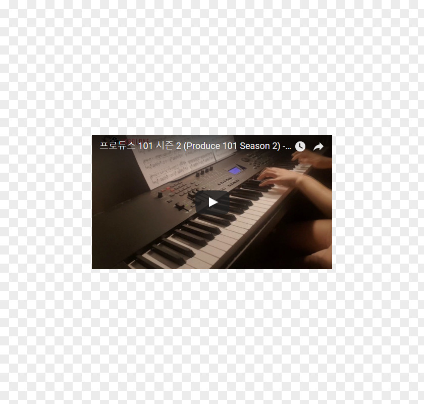 Musical Instruments Digital Piano Electric Electronic Keyboard Pianet Player PNG