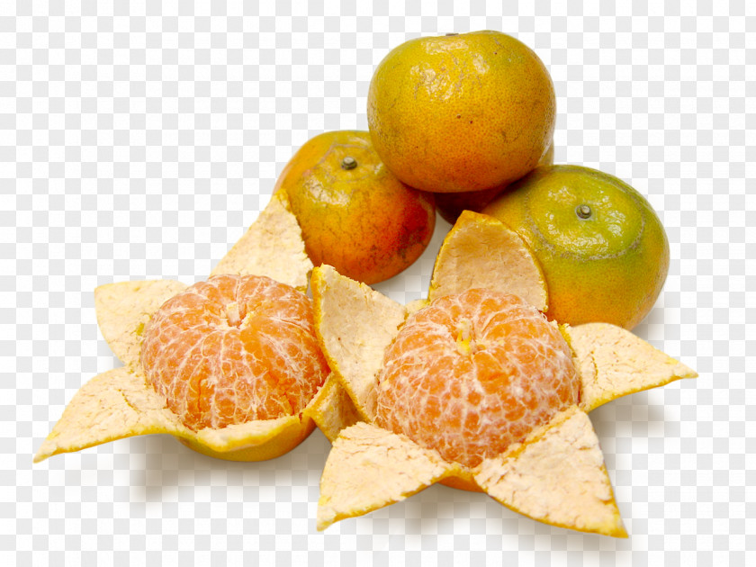 Orange Clementine Peel Mandarin Tangerine PNG