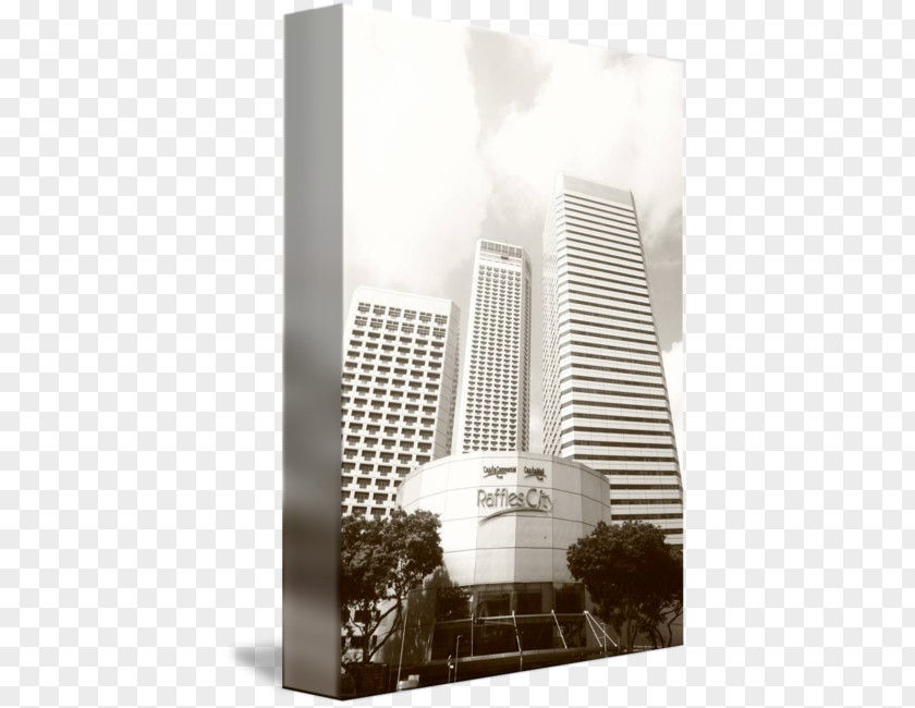 Singapore City Skyscraper Architecture Facade Commercial Building PNG