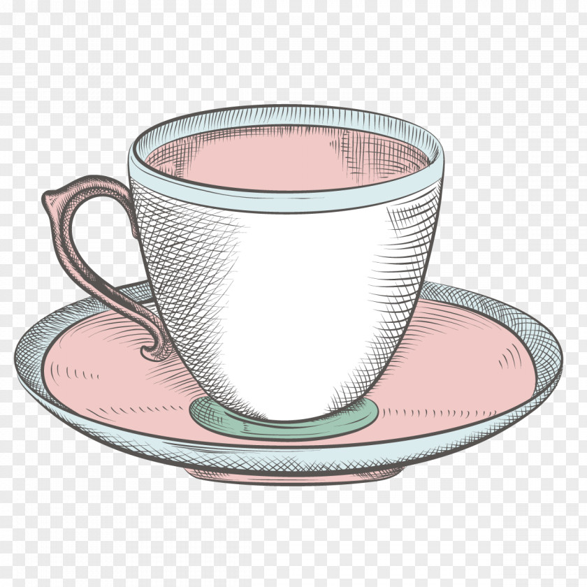 Vector Coffee Cup Tea PNG