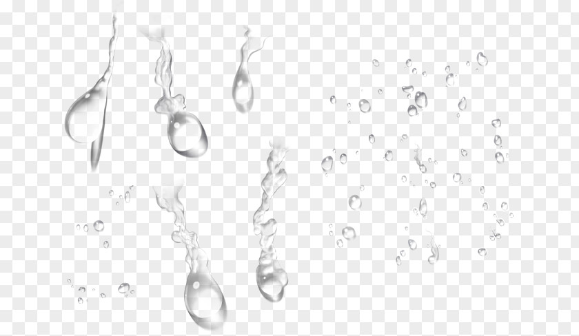White Water Droplets Drop Transparency And Translucency Icon PNG