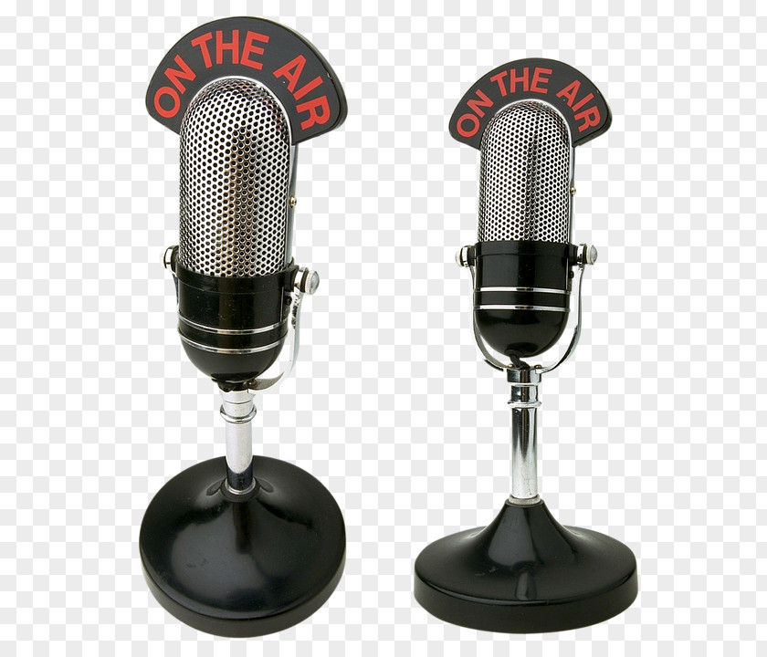 Microphone Wireless Radio Drama Broadcasting PNG