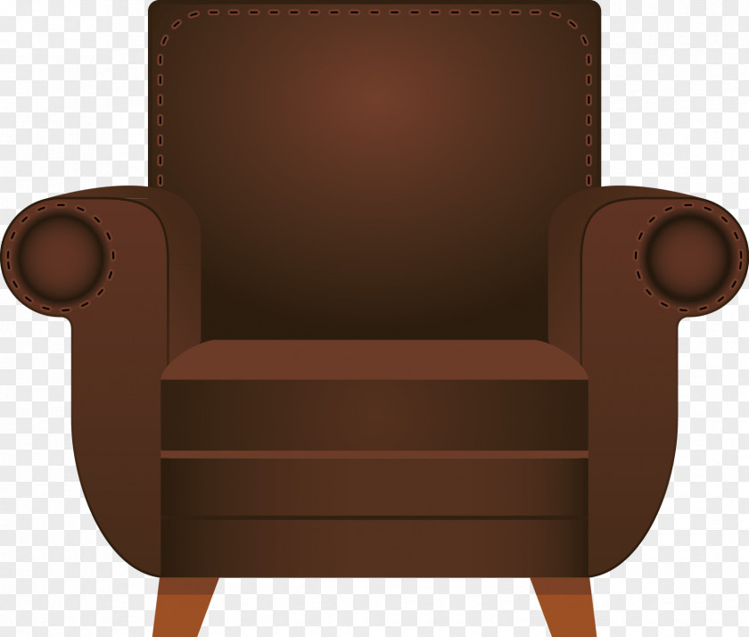 Sofa Vector Club Chair Couch PNG