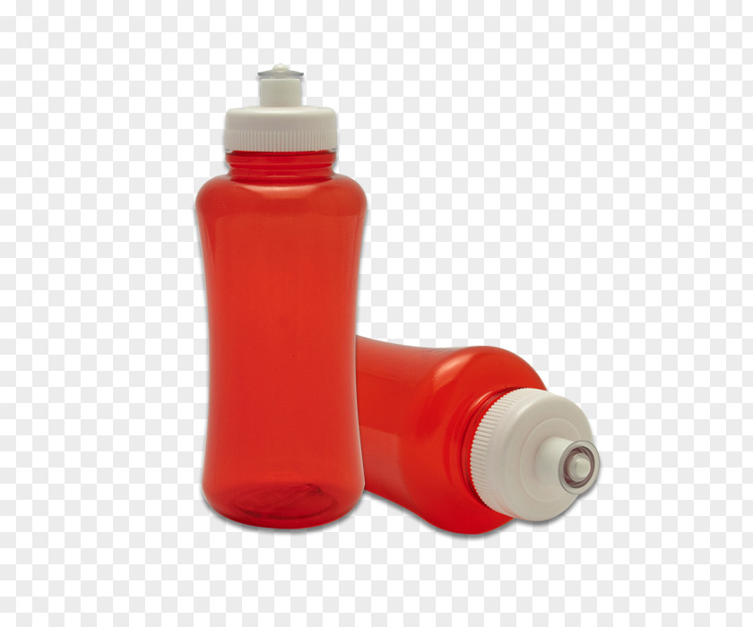 Squeezed Water Bottles Product Design PNG