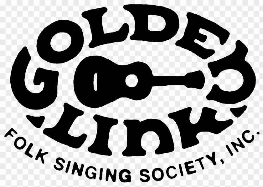 Rochester Society Golden Link Folk Music Logo PNG