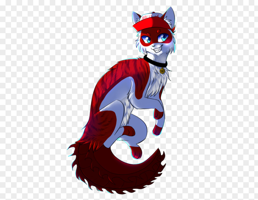 Cat Whiskers Horse Demon Dog PNG