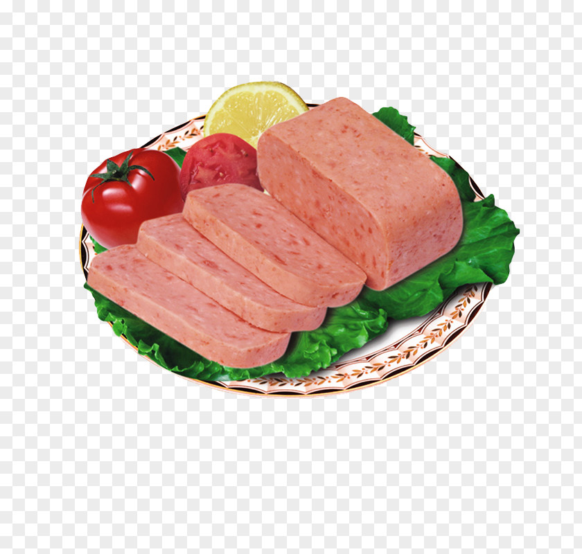 Luncheon Meat Shanghai Hot Pot Ham Spam Fried Egg PNG