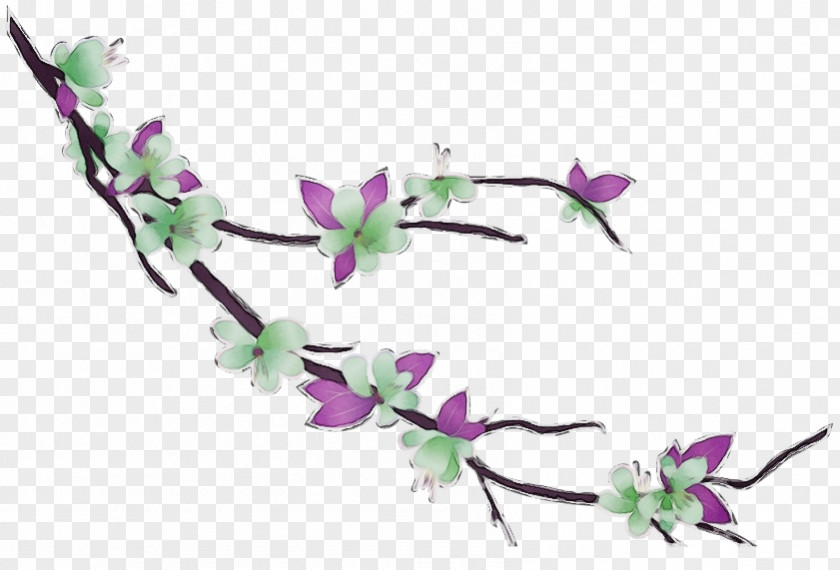 Petal Twig Flower Plant Branch Purple Lilac PNG