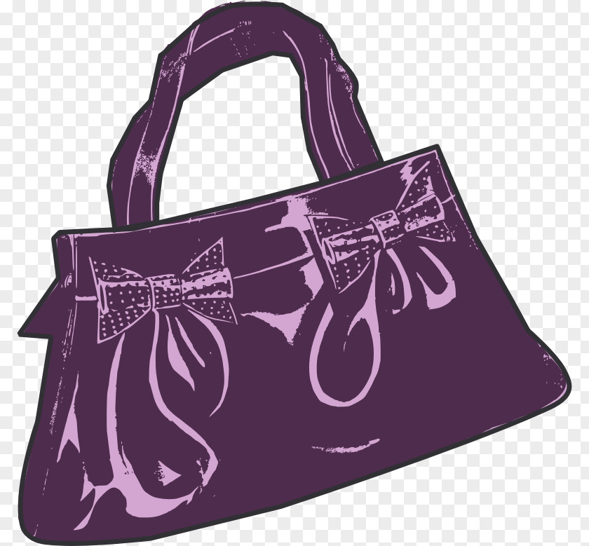 Purses Graphic Handbag Clip Art Shoulder Bag M Purple PNG