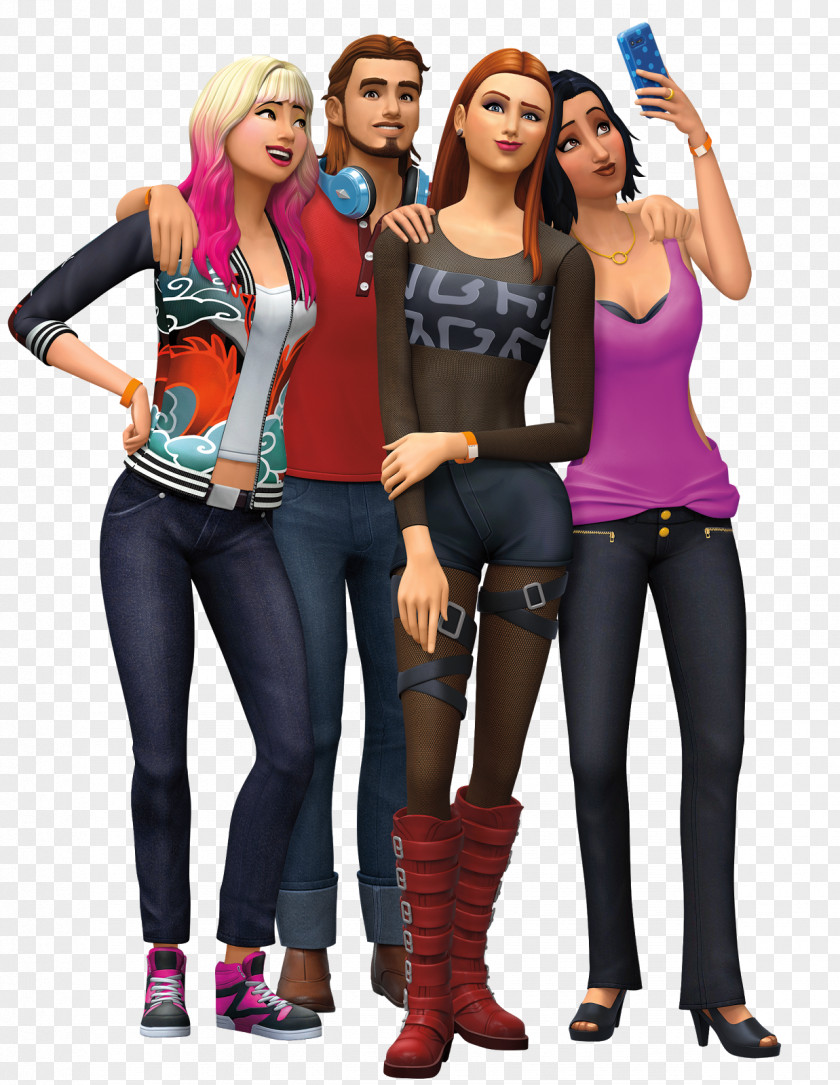 Sims The 4: Get Together To Work Urbz: In City Online PNG