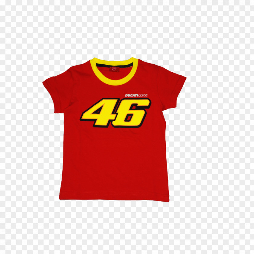 T-shirt Sky Racing Team By VR46 MotoGP Ducati Corse Clothing PNG