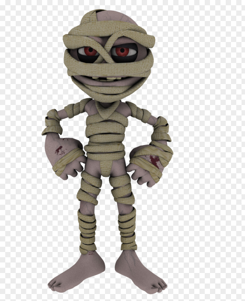 Trachodon Mummy Figurine Character Fiction PNG