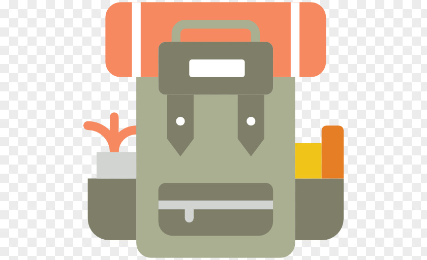 Backpack Icon Hiking Backpacking Sleeping Bags PNG