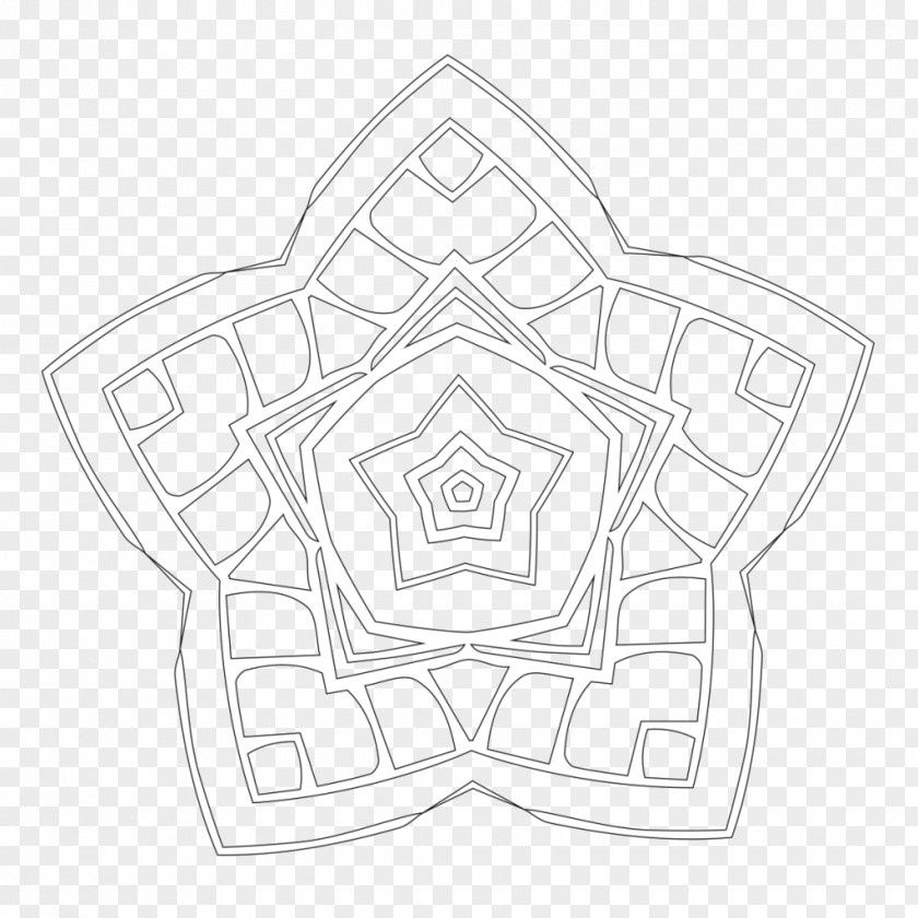 Crown Chakra Coloring Book Mandala Adult Drawing Line Art PNG