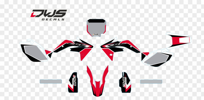 Honda CRF150F CRF150R CRF Series Decal PNG