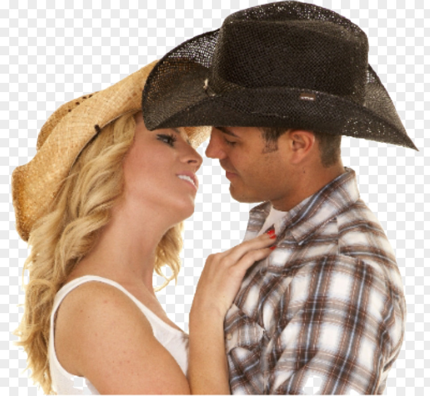 Kiss Cowboy Hat Stock Photography PNG
