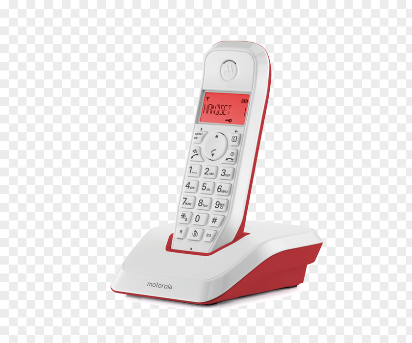 Motorola Startac S1201 Digital Enhanced Cordless Telecommunications Telephone PNG