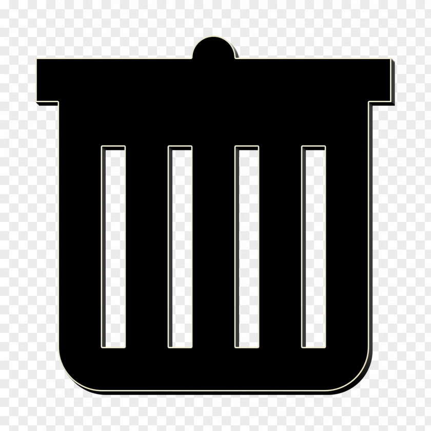 Rectangle Symbol Bin Icon Delete Gabage PNG