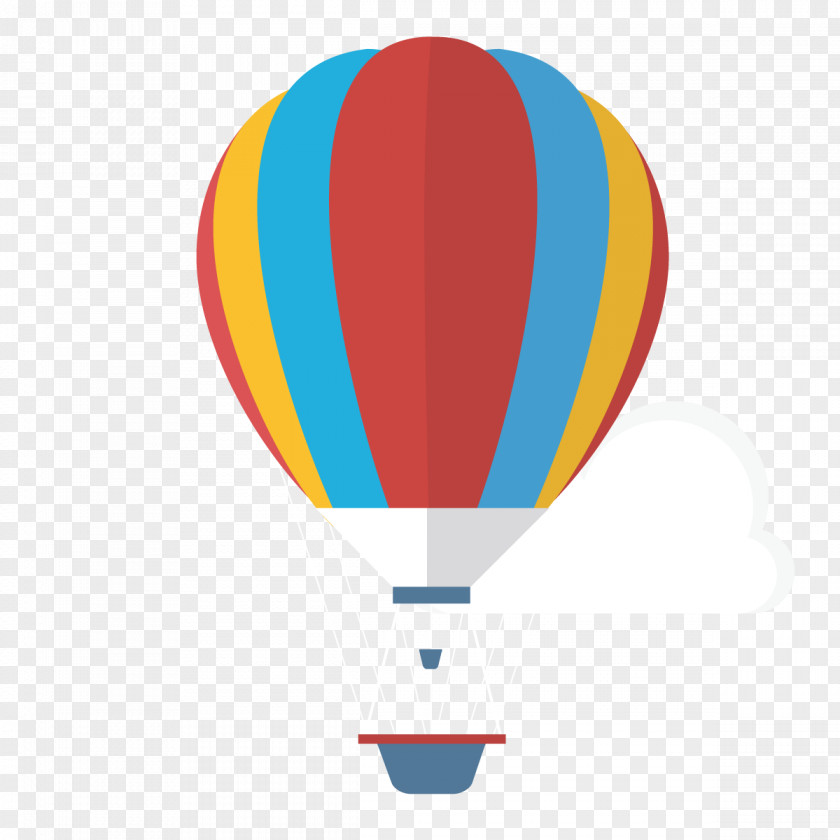 Vector Hot Air Balloon Euclidean PNG