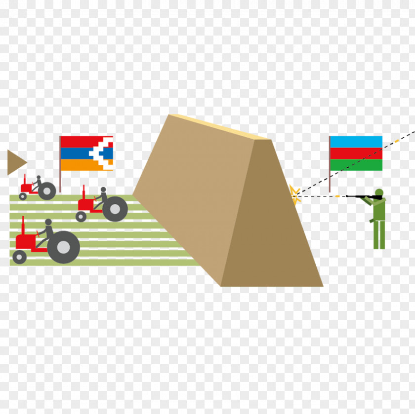 Dirt Mound Line Diagram PNG