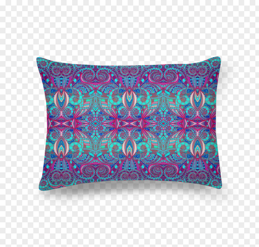 Indian Style Throw Pillows Cushion Medusa Wall PNG