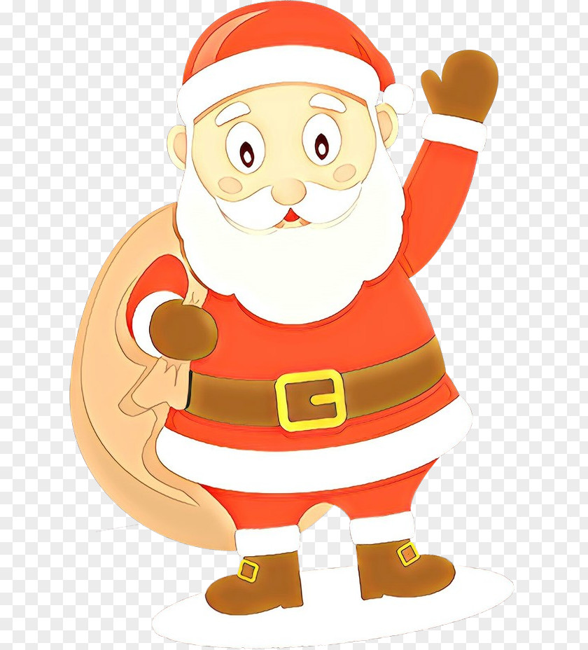 Pleased Christmas Santa Claus PNG