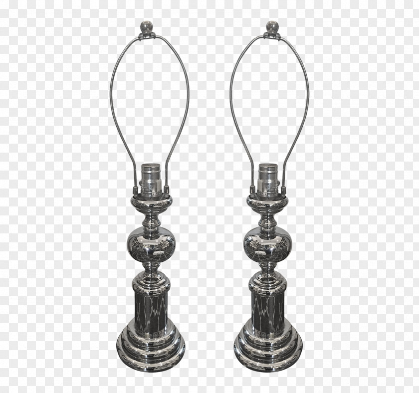 Silver Product Design Candlestick PNG