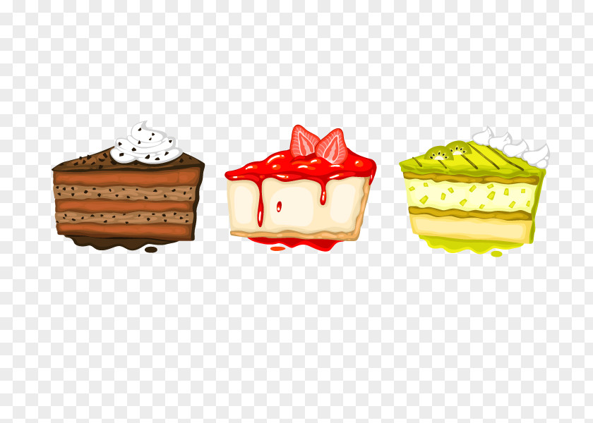 Vector Chocolate Cake Birthday Cupcake Brownie Wedding PNG