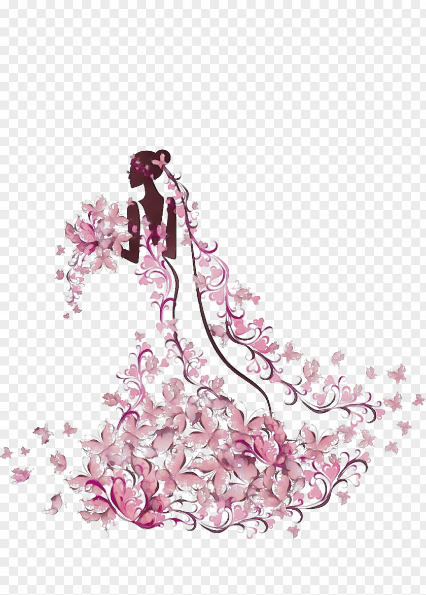 Art Drawing Cherry Blossom Flower PNG