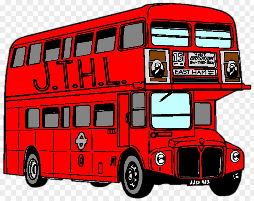Bus Double-decker AEC Routemaster London Clip Art PNG