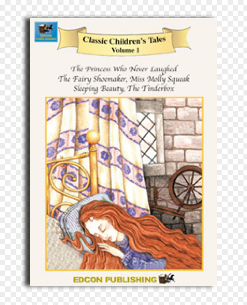 Fairy Tale Material Sleeping Beauty Short Story Book Child PNG
