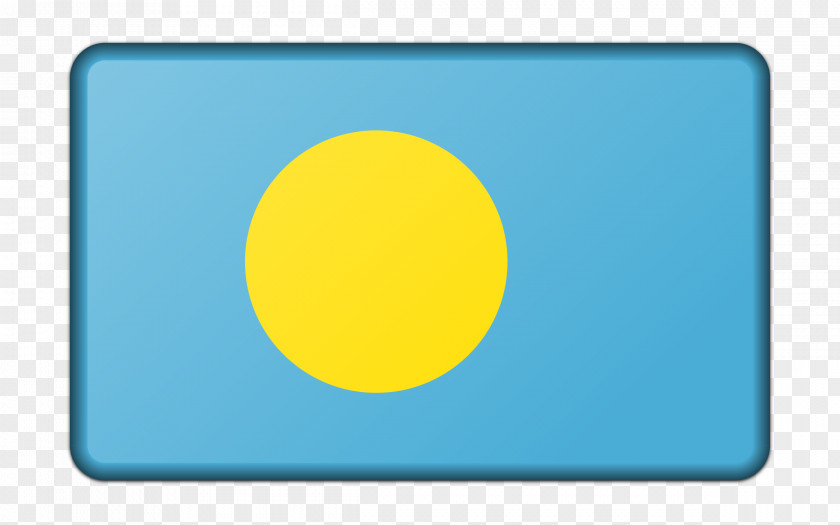 Flag Of Palau Image Clip Art PNG