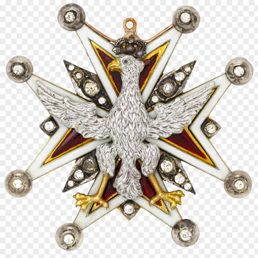 Johann Melchior Roos Order Of The White Eagle Royal Castle Krzyż Coat Arms Poland PNG