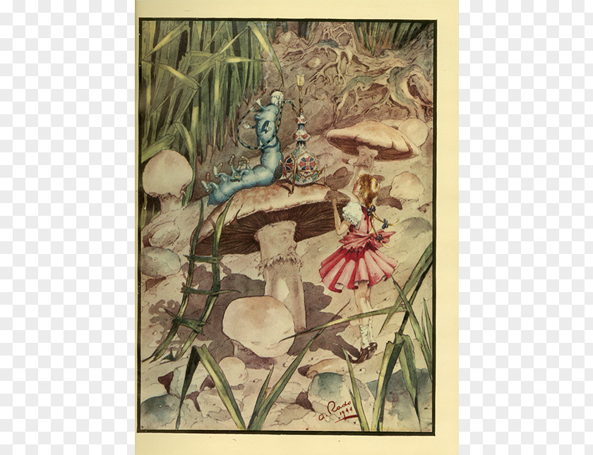 Painting Alice's Adventures In Wonderland Rado Edition Artist PNG