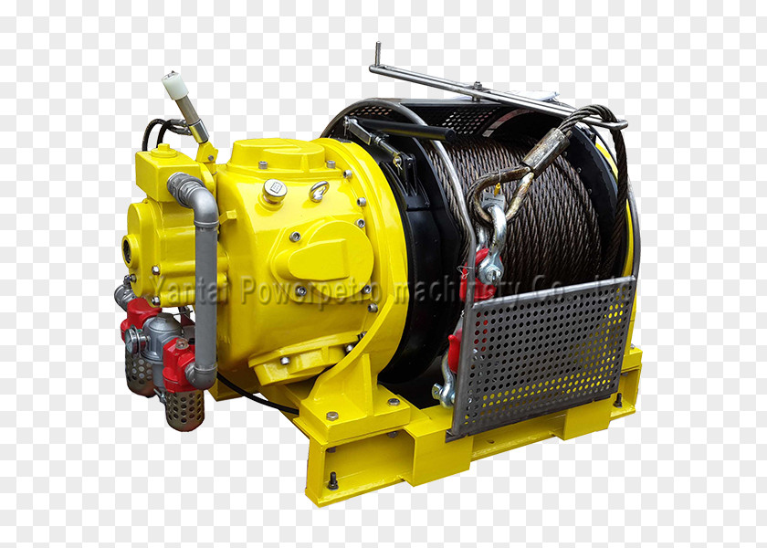 Winch Electric Generator Hoist Machine Petroleum PNG