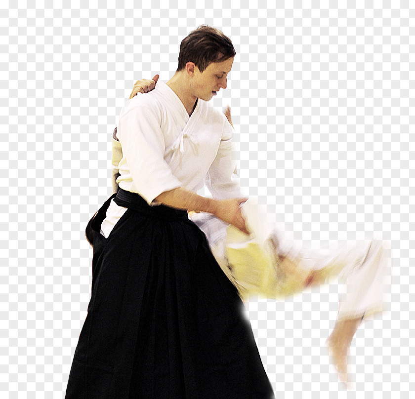 Aikido Dobok Hip Shoulder Abdomen PNG