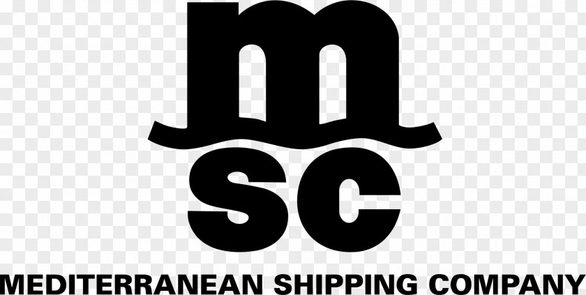 Company Mediterranean Shipping Freight Transport Container Ship PNG