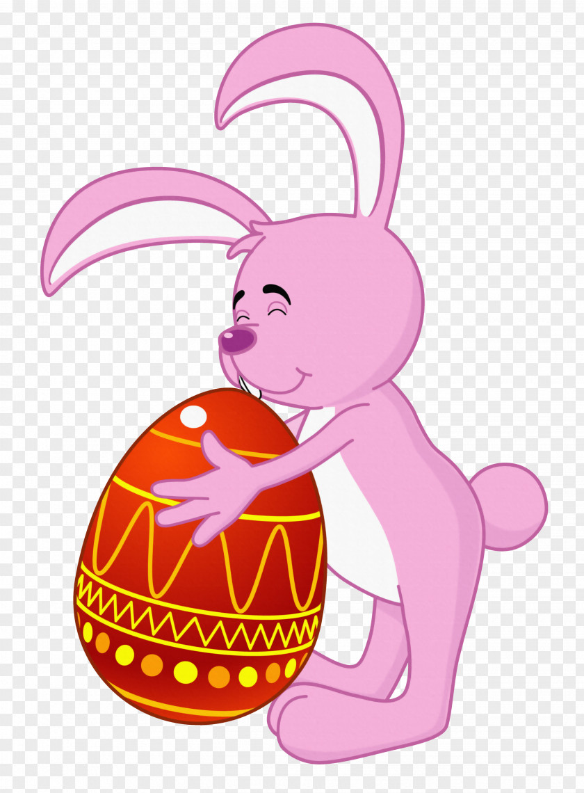 Easter Bunny Egg Clip Art PNG