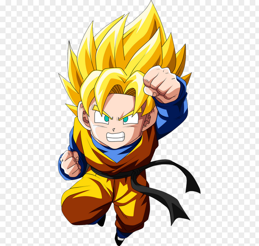 Goku Gotenks Trunks Vegeta PNG