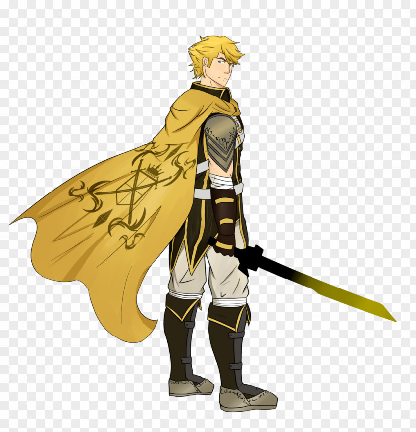 Knight Cartoon Spear Legendary Creature PNG