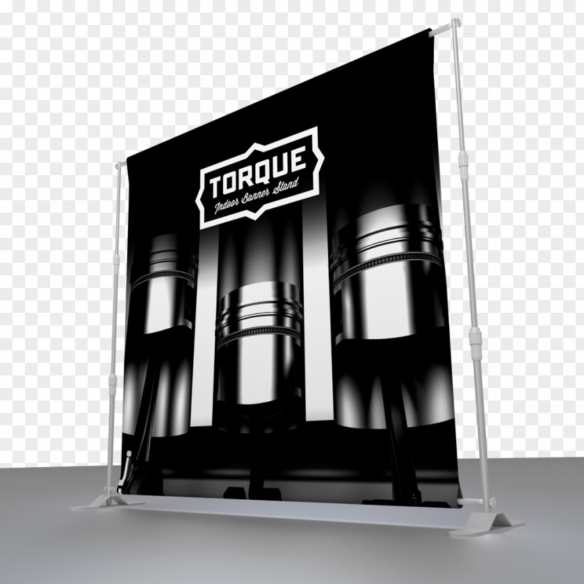 Poster Stand Banner Printing Torque Logo PNG