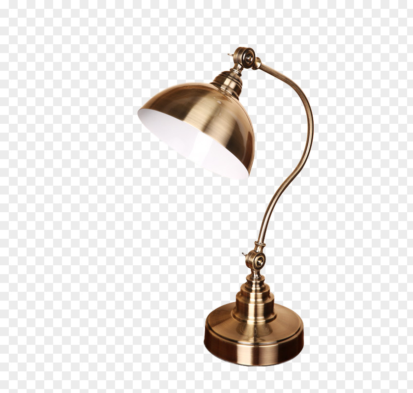 Retro Table Lamp Lighting PNG