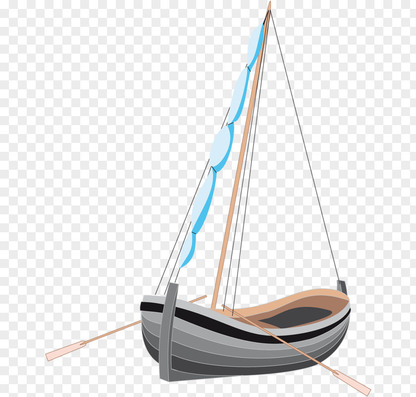 Sail Boat Sloop Clip Art PNG